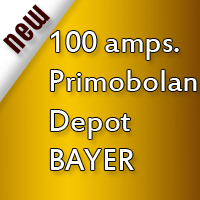 100 amps. Primobolan BAYER