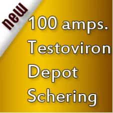 100 Amps. Testoviron Schering