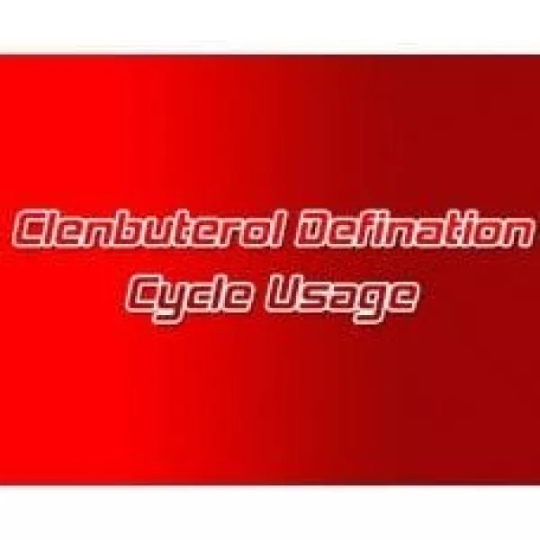 Clenbuterol Definition Cycle