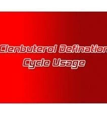 Clenbuterol Definition Cycle