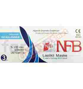 3-PLY PROTECTIVE MASKS 100 Pieces