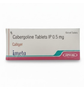 Cabergoline Tablets IP 0.5mg Apical Pharma