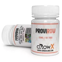 Provirow 25 mg 50 Tablets Crowx Labs USA