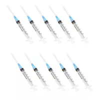 SYRINGES 3ML 1.5IN 10 PIECE Crowx Labs USA