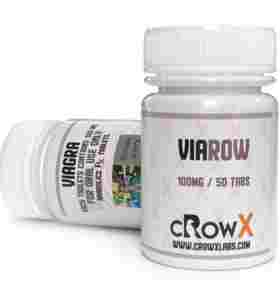 Viarow 100 mg 50 Tablets Crowx Labs USA