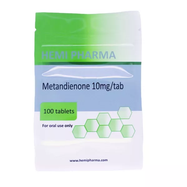 Metandienone 10mg/tab Hemi Pharma UK