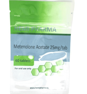 Methenolone Acetate 25mg/tab Hemi Pharma UK