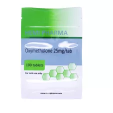 Oxymetholone 25mg/tab Hemi Pharma UK