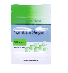 Oxymetholone 25mg/tab Hemi Pharma UK