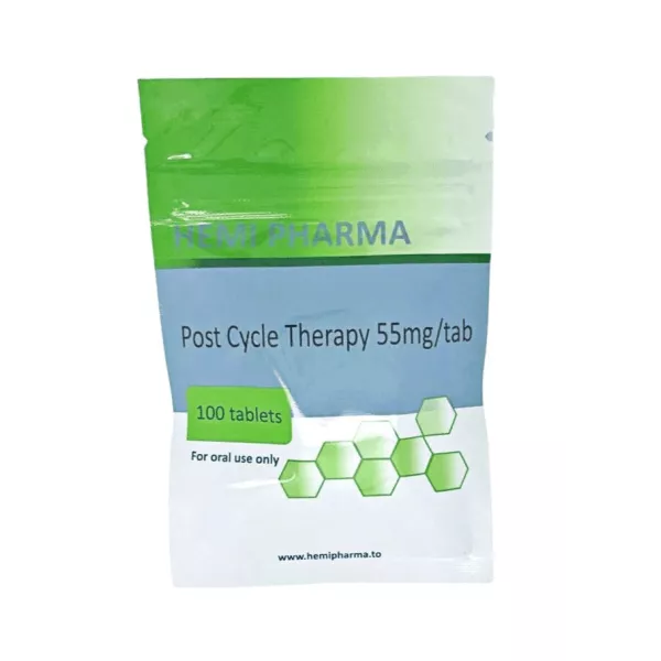 Post Cycle Therapy 55mg/tab Hemi Pharma UK - PCTHEUK - Hemi Pharma UK