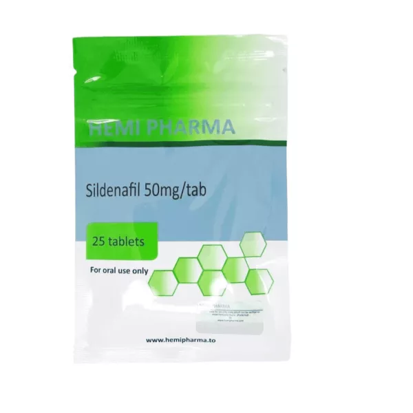 Sildenafil 50mg/tab Hemi Pharma UK - SILHEMI - Hemi Pharma UK