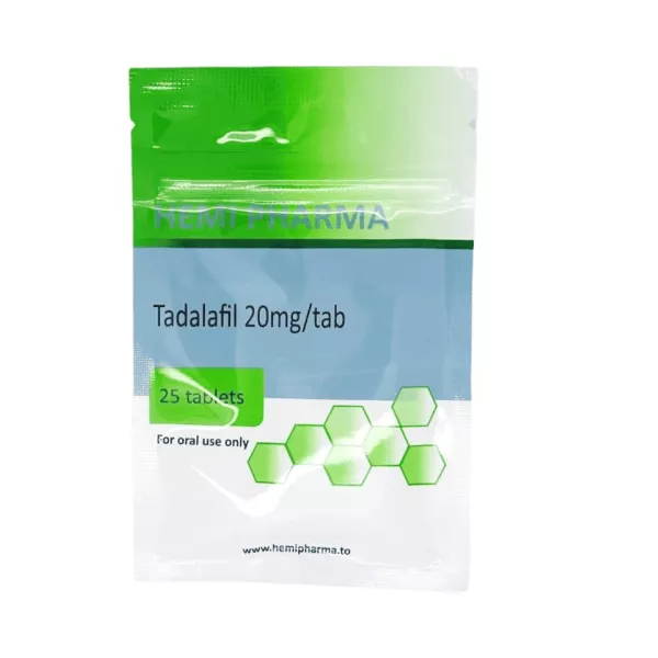 Tadalafil 20mg/tab Hemi Pharma UK