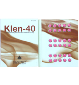 Klen-40 100 Tabs Kosher Pharma INT Klen-40 100 Tabs Kosher Pharma INT