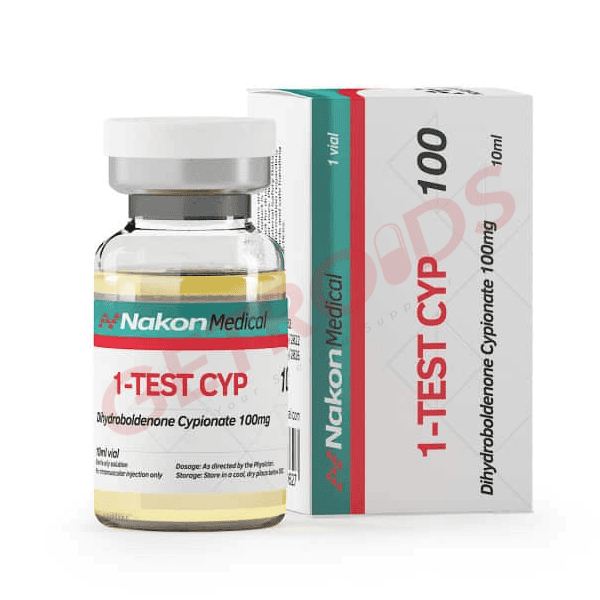 1-Test Cyp 100mg 10 ml Nakon Medical USA