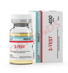 3-Test 400 Blend 400mg 10 ml Nakon Medical USA