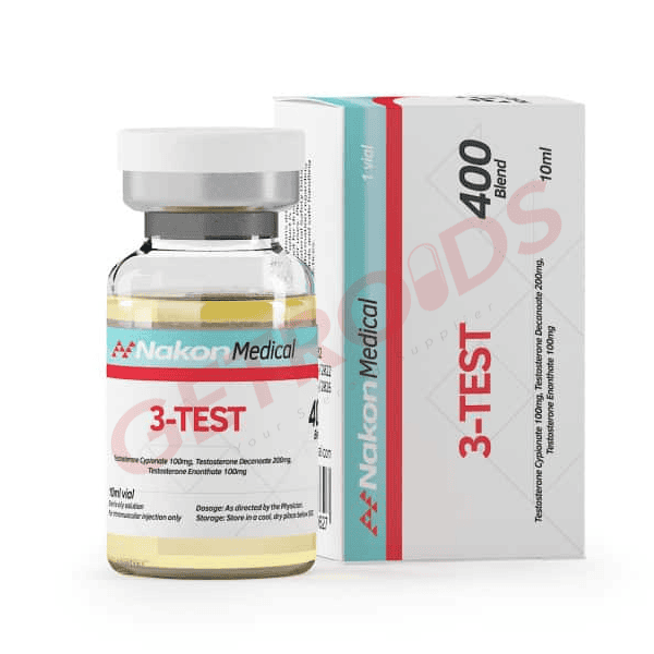 3-Test 400 Blend 400mg 10 ml Nakon Medic...