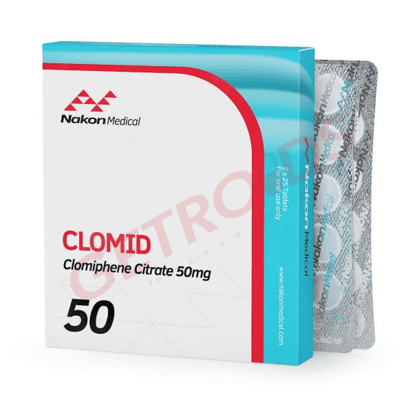 Clomid 50 mg 50 Tablets Nakon Medical US...