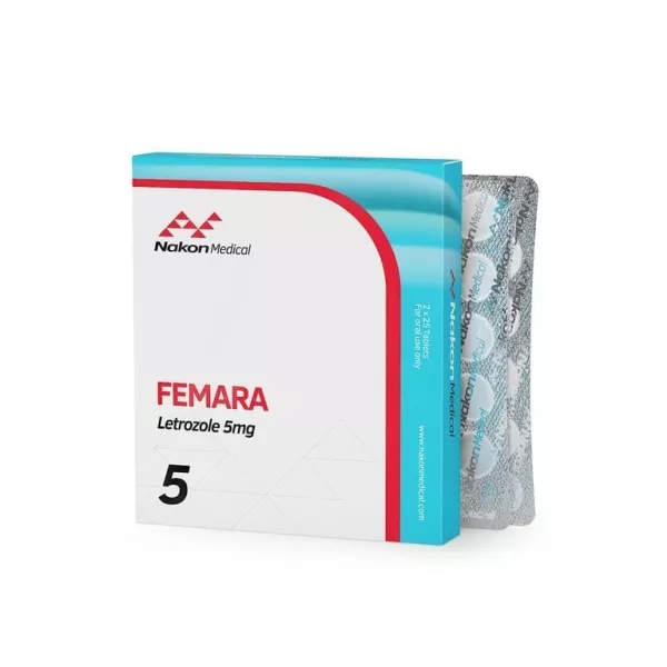 Femara 5 Mg 50 Tablets Nakon Medical USA