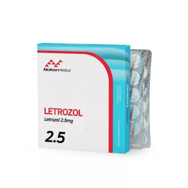 Letrozole 2.5 mg 50 Tablets Nakon Medica...
