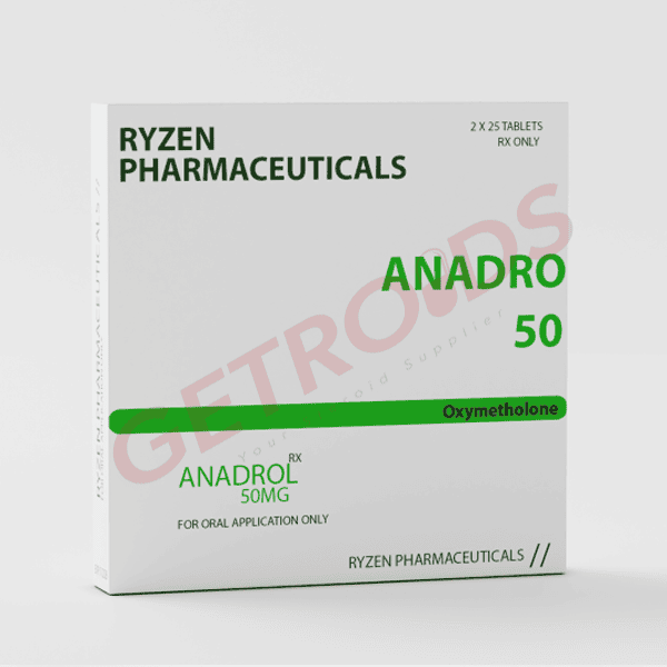 Anadrol 50mg 50 Tablets Ryzen Pharma USA