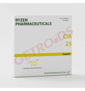 Cialis 25mg 50 Tablets Ryzen Pharma USA