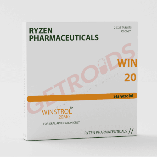 Winstrol 20mg 50 Tablets Ryzen Pharma USA