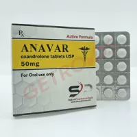 Anavar 50mg 50 tabs Saxon Pharma USA