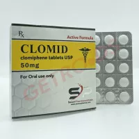 Clomid 50 mg 50 tabs Saxon Pharma USA