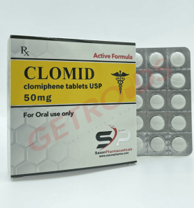 Clomid 50 mg 50 Tablets | Saxon Pharma USA