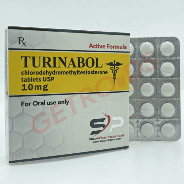 Turinabol 10 mg 50 Tablets Saxon Pharma USA