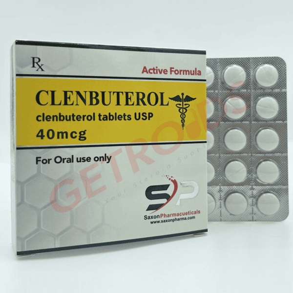 Clenbuterol 40 mcg 50 Tablets Saxon Phar...