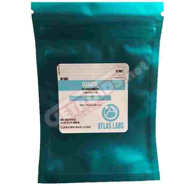 Dianabol 10 mg 50 Tablets Atlas Labs.