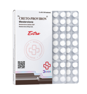 Creto Proviron 20 mg 100 Tablets Beligas Pharma INT Creto Proviron 20 mg 100 Tablets Beligas Pharma INT