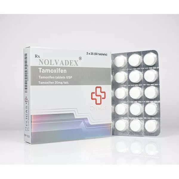 Nolvadex 20 mg 50 Tablets Beligas Pharma INT