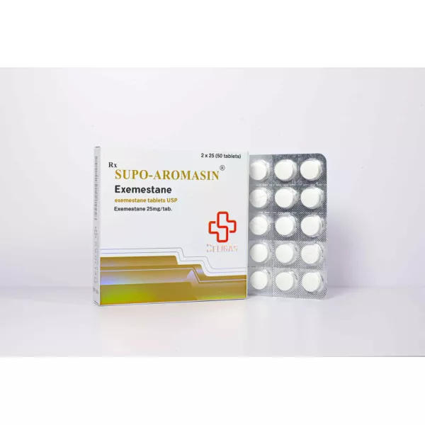 Supo Aromasin 25 mg 50 Tablets Beligas Pharma INT