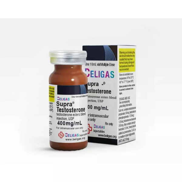 Supra Testosterone 400 Mg 10 Ml Beligas Pharma INT