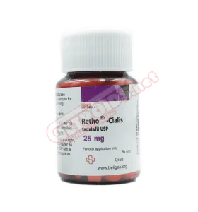 Retho Cialis 25 mg 50 Tablets Beligas Pharma USA - CIABELI - Beligas Pharma USA