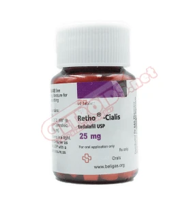 Retho Cialis 25 mg 50 Tablets Beligas Pharma USA