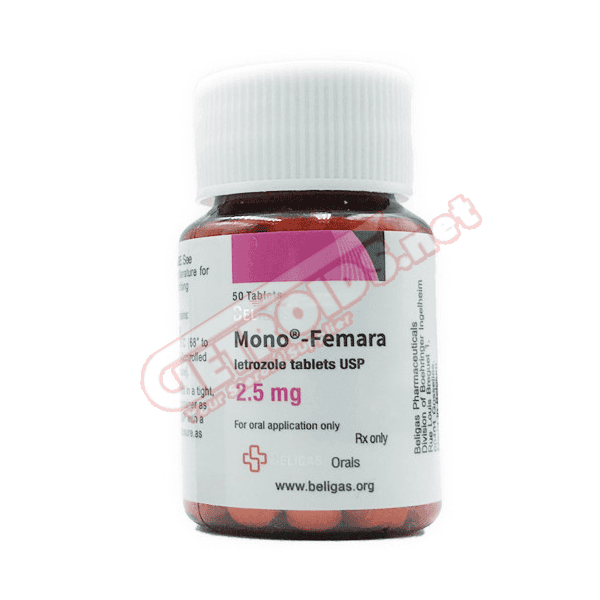 Mono Femara 2.5 mg 50 Tablets Beligas Pharma USA