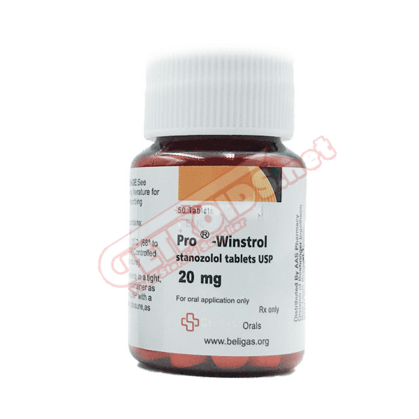 Pro Winstrol 20 mg 50 Tablets Beligas Pharma USA
