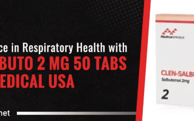 The Importance in Respiratory Health with Clen-Salbuto 2 Mg 50 Tabs Nakon Medical USA