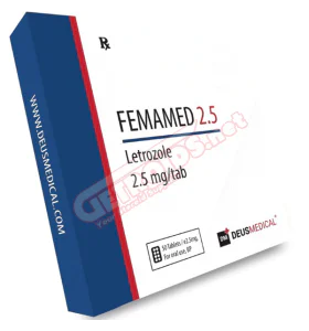 FEMAMED 2.5 AROMATASE INHIBITOR Deus Medical - DEUFEM FEMAMED 2.5 AROMATASE INHIBITOR Deus Medical - DEUFEM - Deus Medical