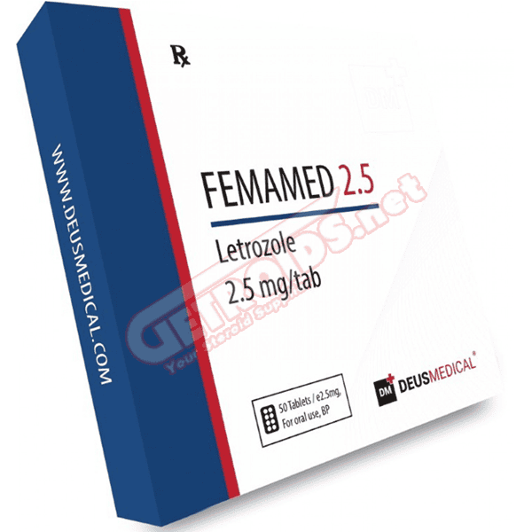 FEMAMED 2.5 AROMATASE INHIBITOR Deus Med...