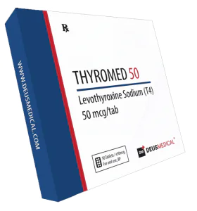 THYROMED 50 THYROID HORMONE Deus Medical - DMTHY THYROMED 50 THYROID HORMONE Deus Medical - DMTHY - Deus Medical