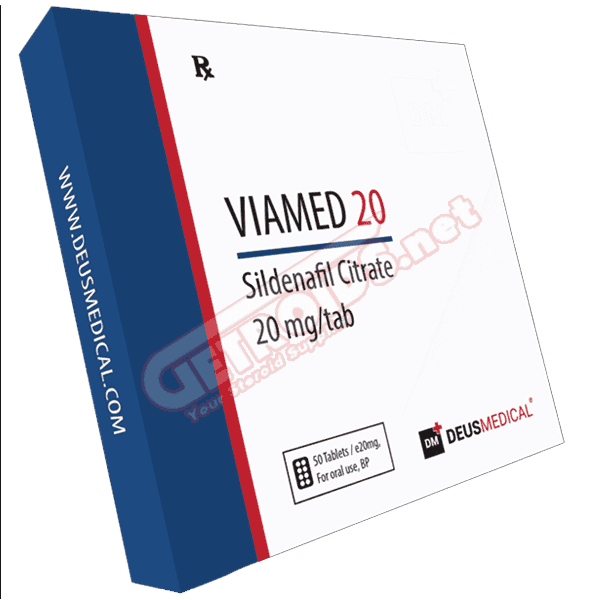VIAMED 20 PDE5 INHIBITOR Deus Medical