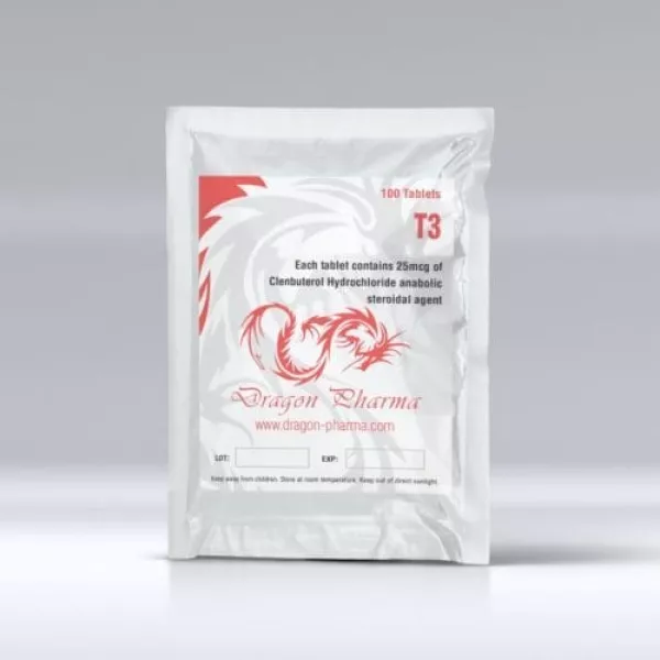 T3 25 mcg 100 Tablets Dragon Pharma