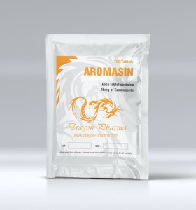 Aromasin 25 mg 100 Tablets Dragon Pharma