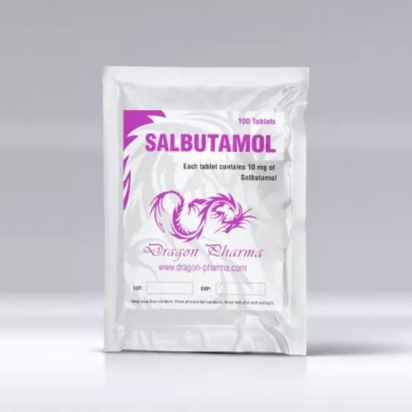 Salbutamol (Ventolin) 10 Mg 100 Tablets Dragon Pharma