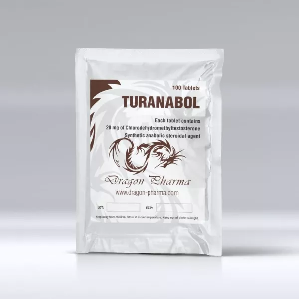 Turanabol 20 mg 100 Tablets Dragon Pharma