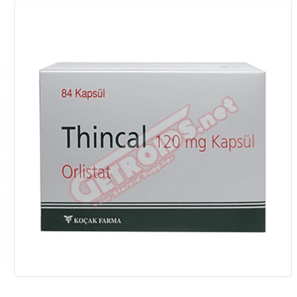 Thincal Orlistat 84 Caps 120 Mg Kocak Fa...